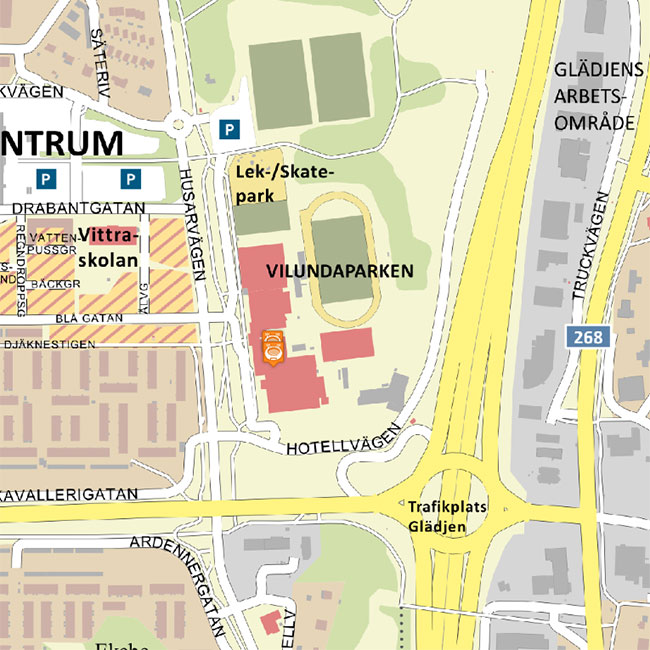 Väsbyskolans sporthall, Skolvägen 11