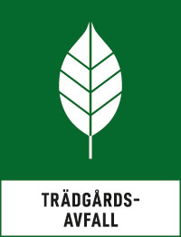 Dekal för trädgårdsavfall